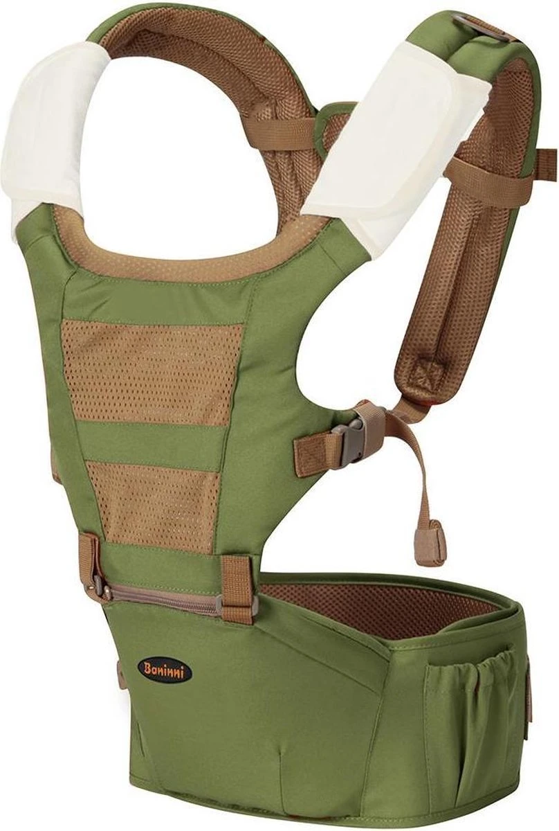 Baninni Draagzak - Heupdrager Porta 3-in-1 Groen