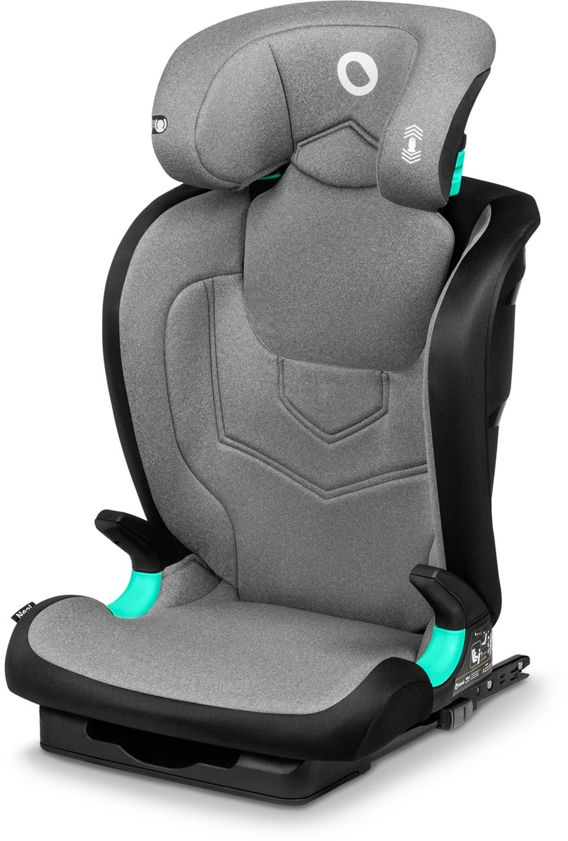 Lionelo Neal - Premium Autostoel - Hoofdsteunverstelling - Ventilatiesysteem - ISOFIX Tot 12 Jaar - Afbeelding 17