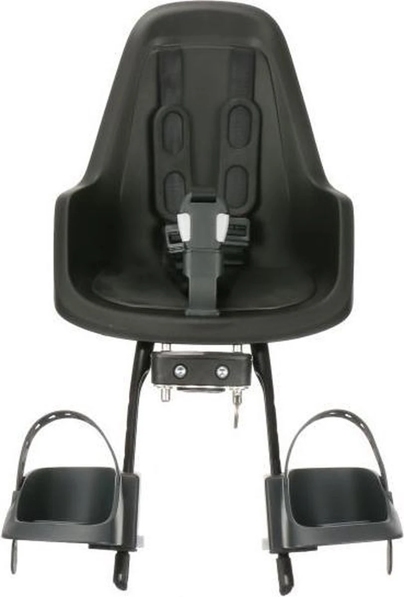 Bobike One Mini Fietsstoeltje Voor - Urban Black - Afbeelding 11
