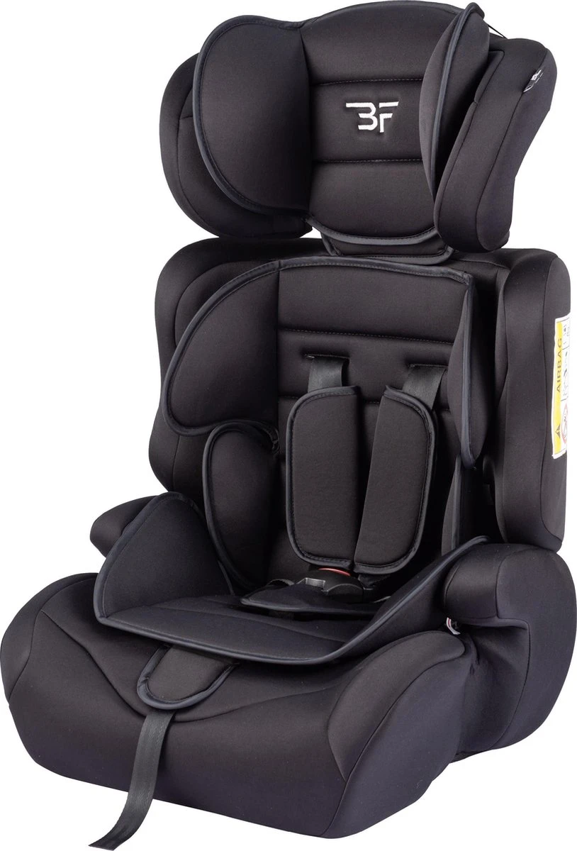 Bebies First Autostoel Grandtour - Groep 1/2/3 (9-36 Kg) - Gordel - Zwart - Afbeelding 2