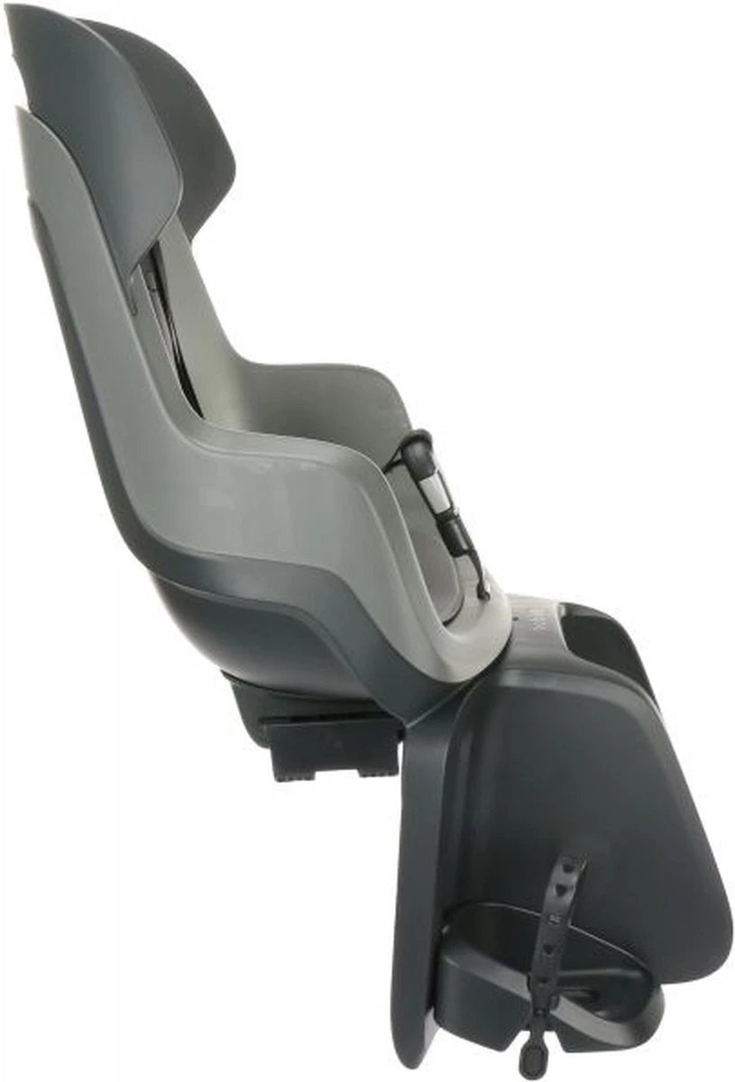 Bobike Maxi Go Fietsstoeltje Achter BD - Macaron Grey - Afbeelding 3