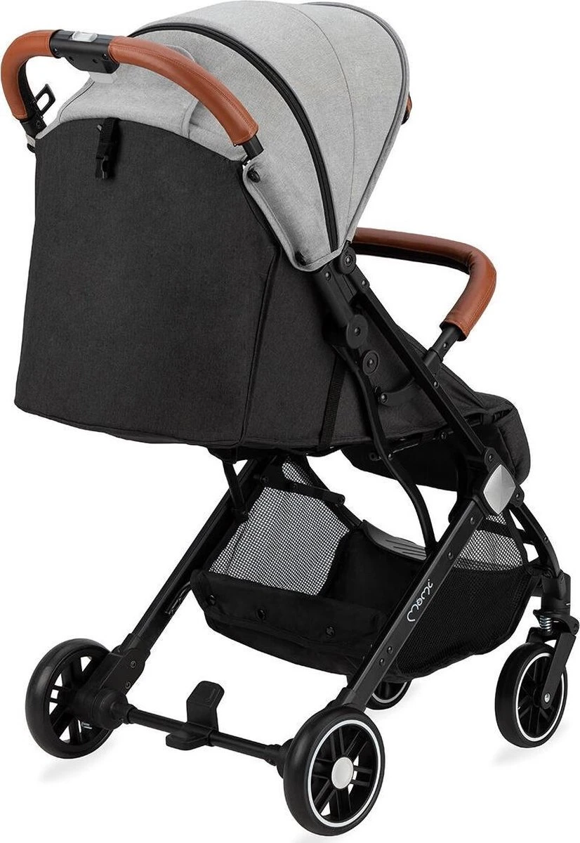 MoMi Wandelwagen Estelle - Grey - Afbeelding 9