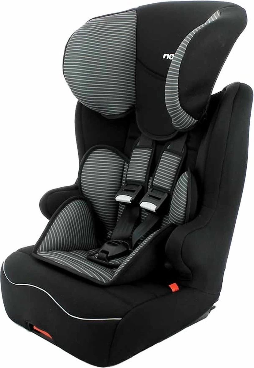 Nania - Racer ISOFIX - Meegroei Autostoel Groep 1 2 3 - Van 9 Tot 36 Kg - Donkergrijs - Afbeelding 3