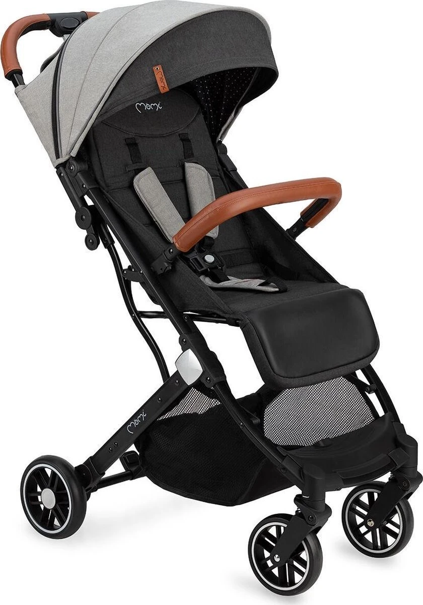 MoMi Wandelwagen Estelle - Grey - Afbeelding 6