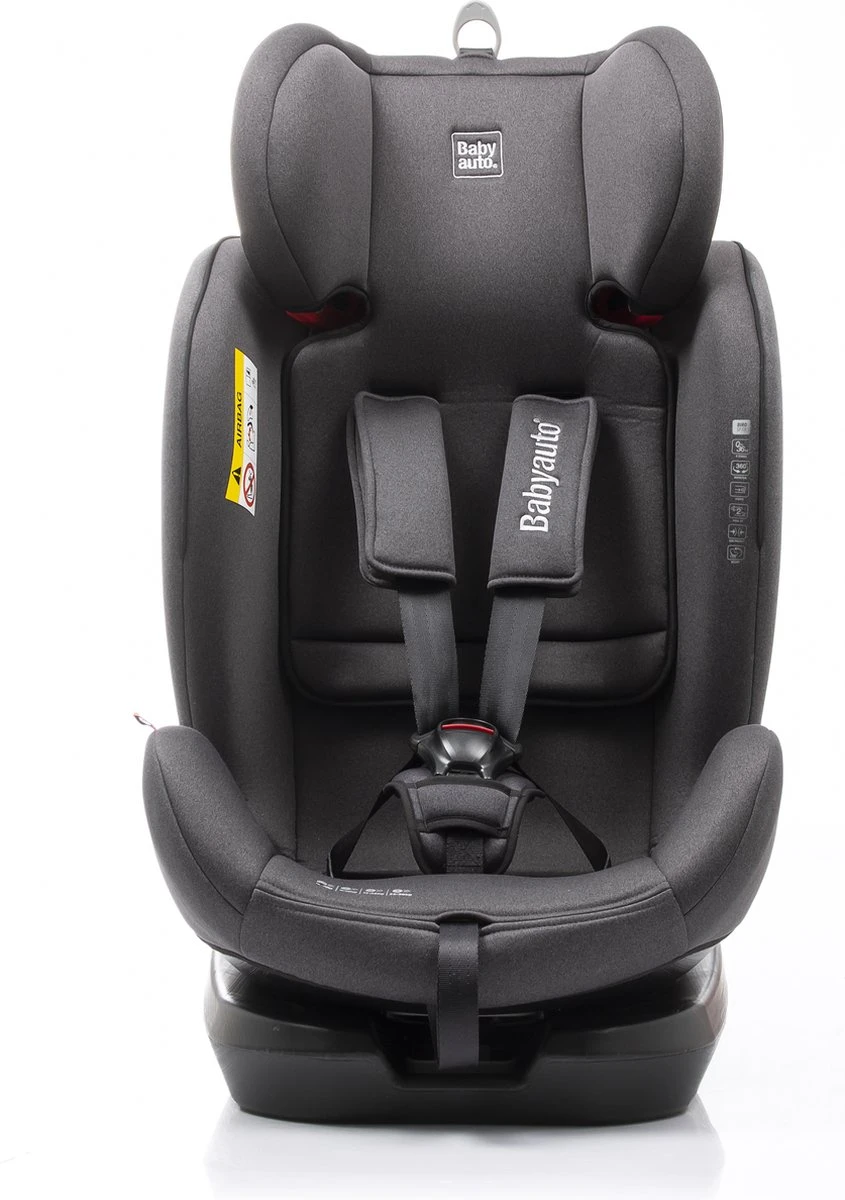 Babyauto Biro D FIX Black/grey Group 0+ 1 2 3 - 0-36 Kg - Isofix - Afbeelding 17