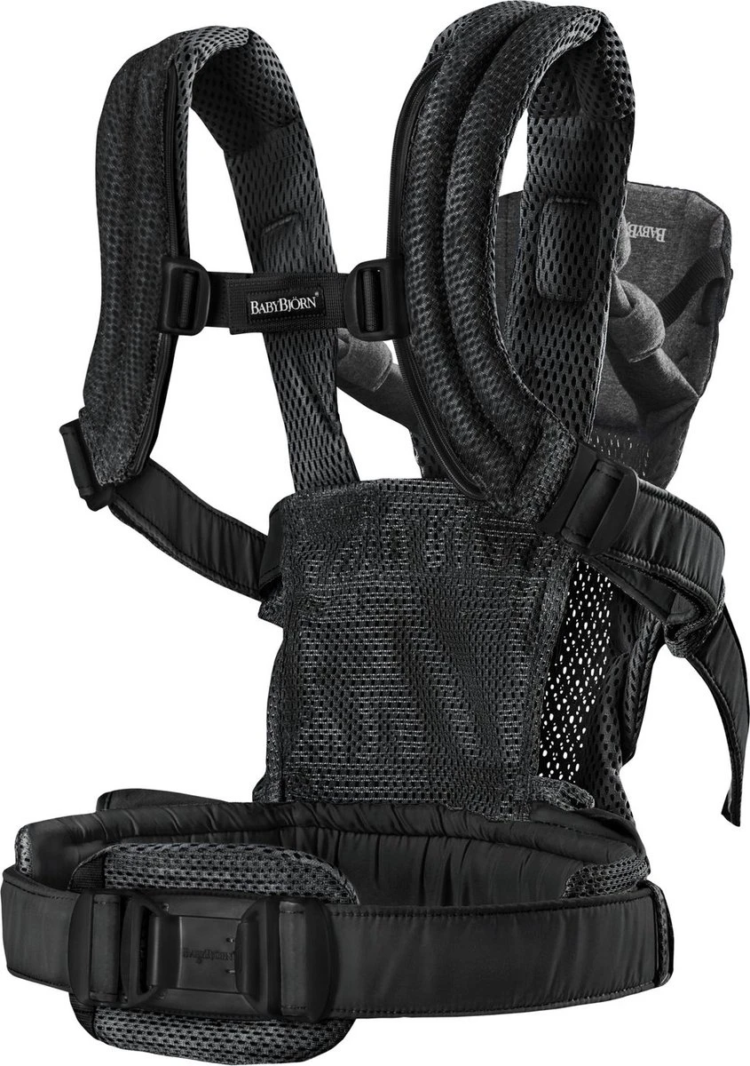 BabyBjörn Draagzak Harmony - 3D Mesh - Zwart - Afbeelding 7