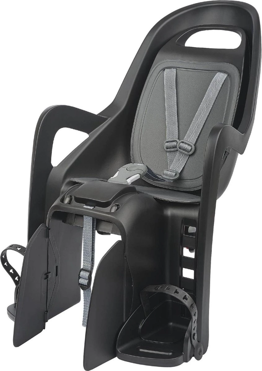 Polisport Groovy CFS Fietsstoeltje Achter - Zwart/Grijs - Afbeelding 4