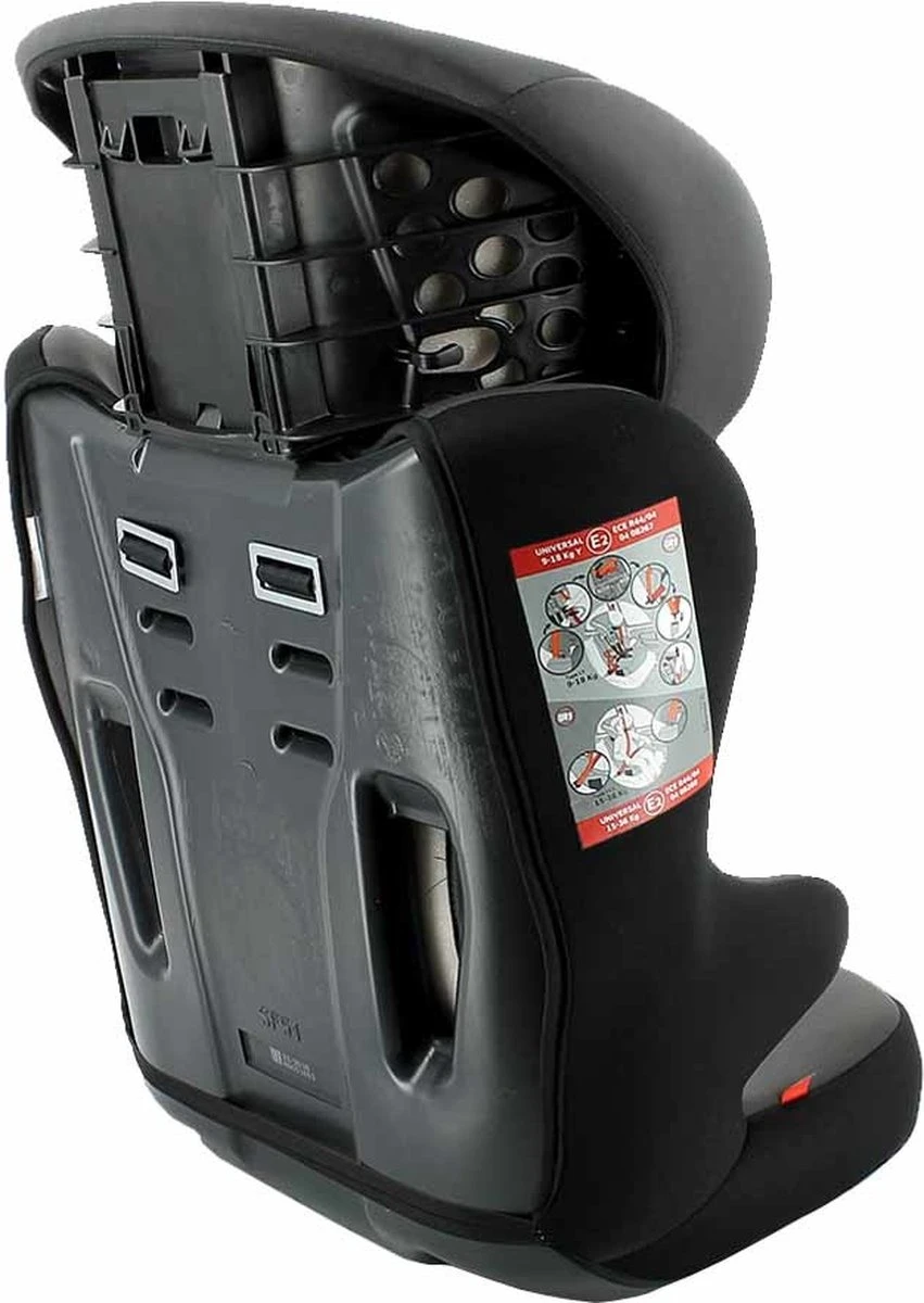 Nania RACER ECO - Meegroei Autostoel Groep 1/2/3 - Van 9 Tot 36 Kg - Zwart Autostoeltje - Afbeelding 7