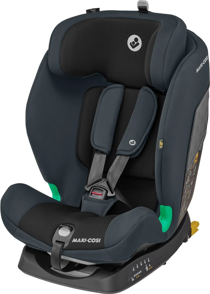 Maxi-Cosi Titan I-Size Autostoeltje - Basic Grey - Afbeelding 9