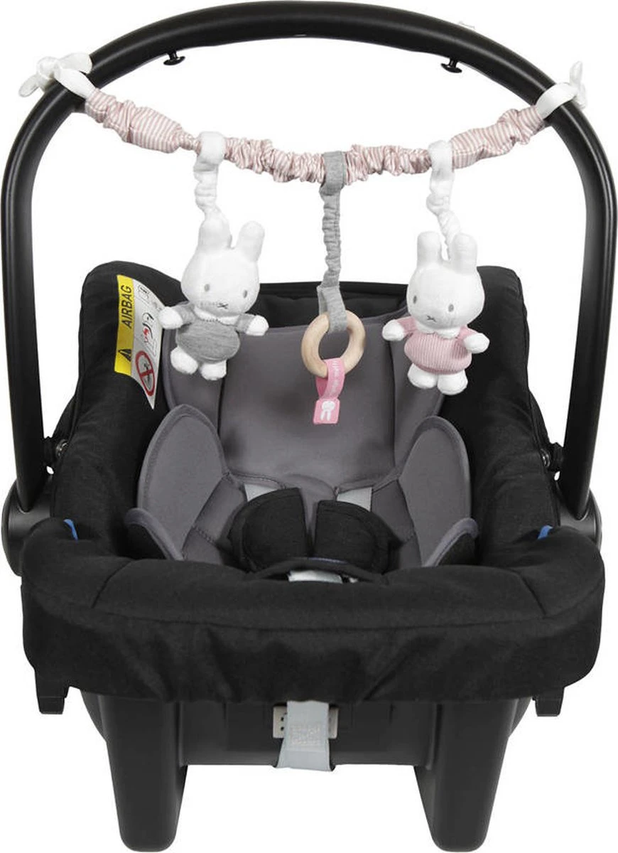Autostoelspeeltje Nijntje Pink Baby 4 Autostoelspeeltje Nijntje Pink Baby - Afbeelding 2