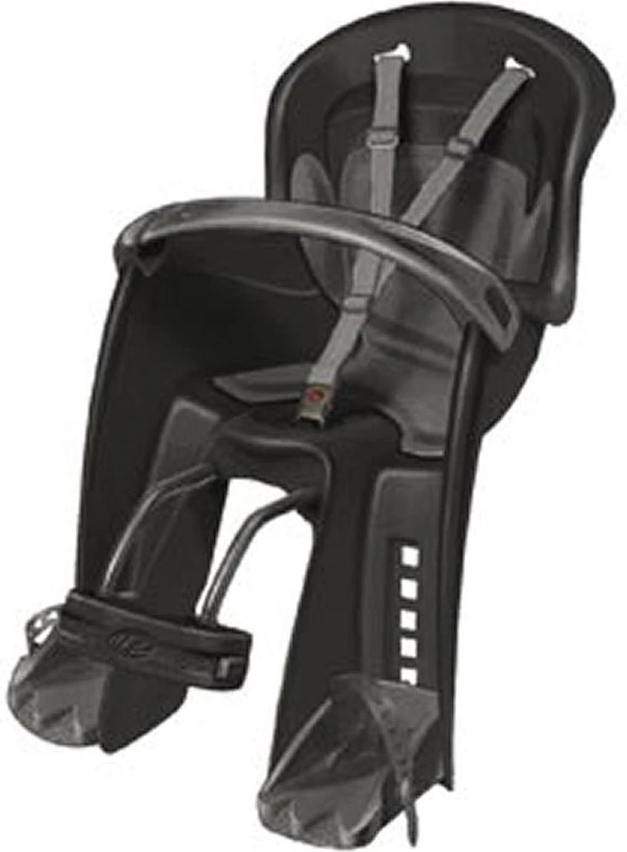 Polisport Bilby Junior Fietsstoeltje Voor - Zwart - Afbeelding 4