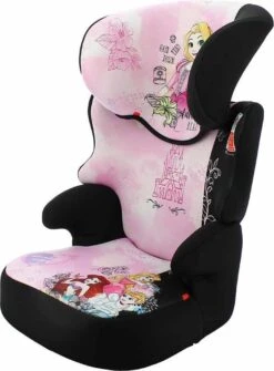 Disney - Autostoel BEFIX FIRST - Groep 2 En 3 - Van 15 Tot 36 Kg - ANWB "Goed Getest" - PRINSESSEN