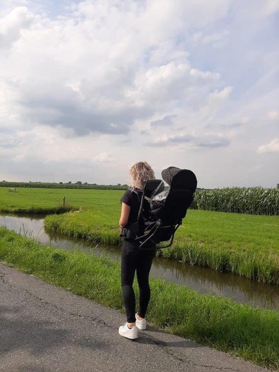 KEKK Rugdrager De Luxe Zwart - Afbeelding 9