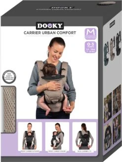 Dooky Ergonomische Draagzak Urban Comfort Beige Desert -Maxi-Cosi winkel 909x1200 5
