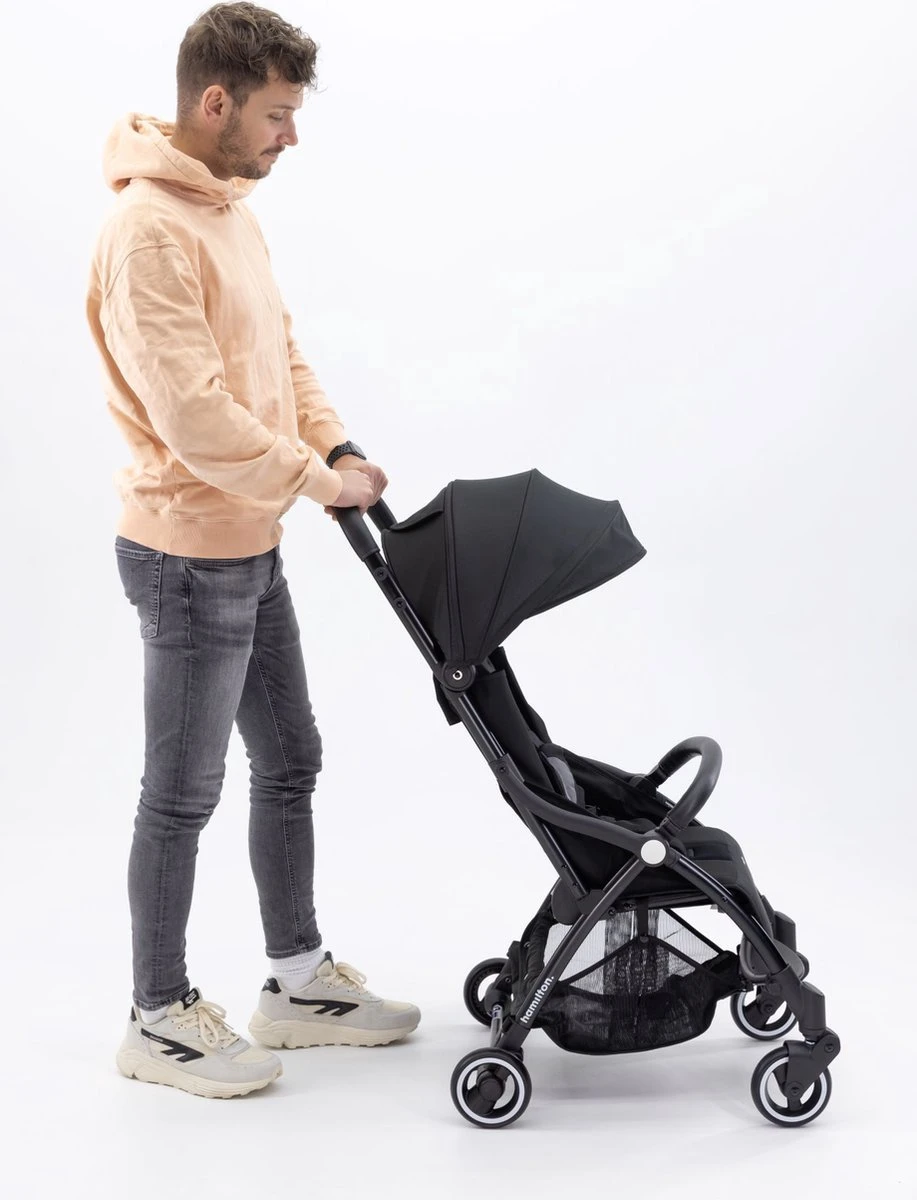 Hamilton By Yoop X1 Plus Buggy – Nieuw, Hoger, Uitgebreider 2023 Model – Premium Stroller Met One Hand Folding Technologie – Grijs – Lichte, Verstelbare En Wendbare Kinderwagen Met Vele Gemakken 17 Hamilton By Yoop X1 Plus Buggy – Nieuw, Hoger, Uitgebreider 2023 Model – Premium Stroller Met One Hand Folding Technologie – Grijs – Lichte, Verstelbare En Wendbare Kinderwagen Met Vele Gemakken - Afbeelding 15