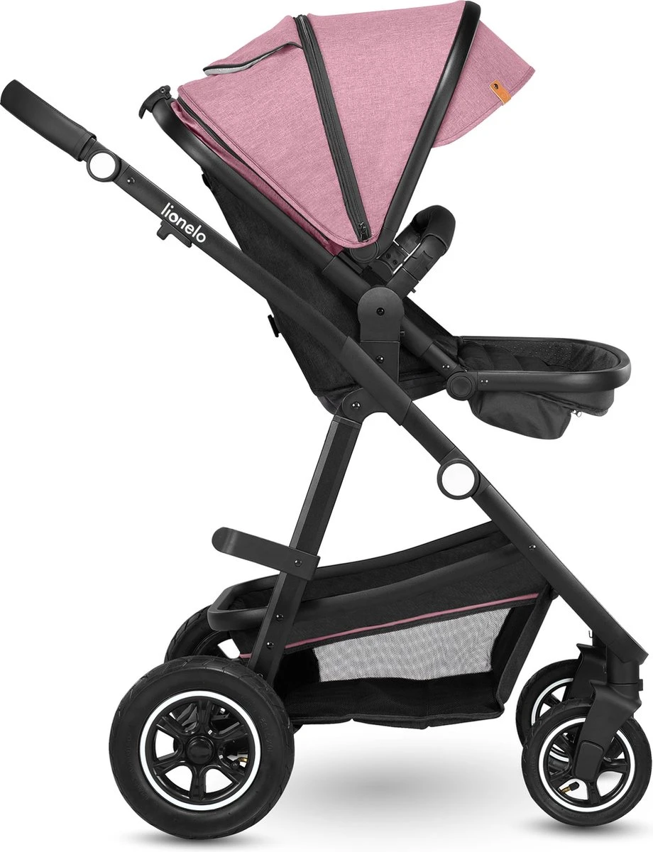 Lionelo Amber 3in1 - Kinderwagen - XXL SET - Incl. Autostoel - 0-22kg 6 Lionelo Amber 3in1 - Kinderwagen - XXL SET - Incl. Autostoel - 0-22kg - Afbeelding 4