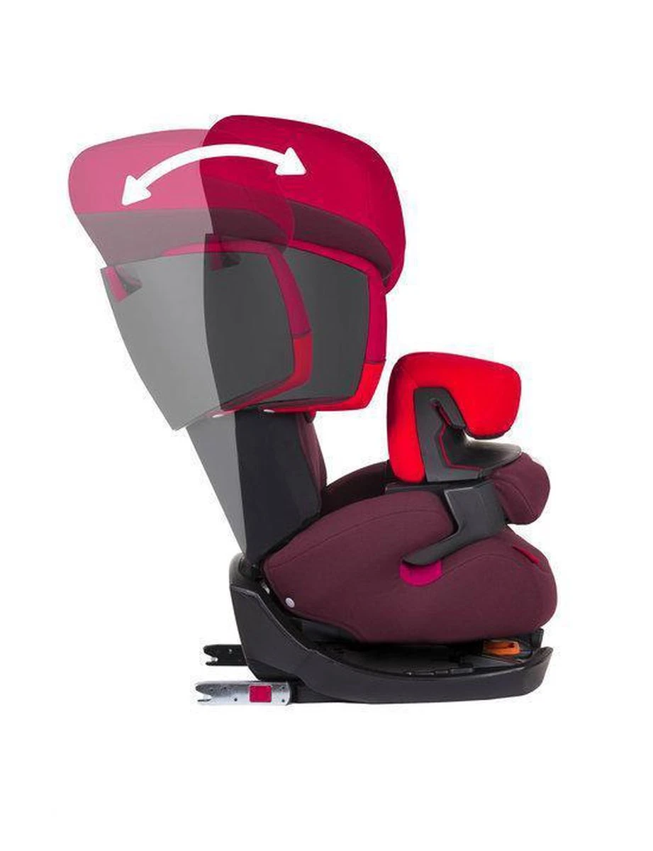Cybex Pallas Fix - Autostoel - Rumba Red Dark Red - Afbeelding 3
