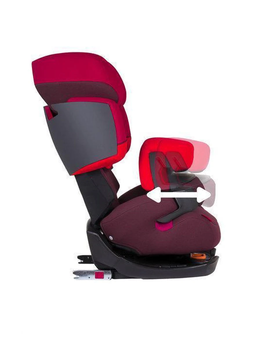 Cybex Pallas Fix - Autostoel - Rumba Red Dark Red - Afbeelding 4