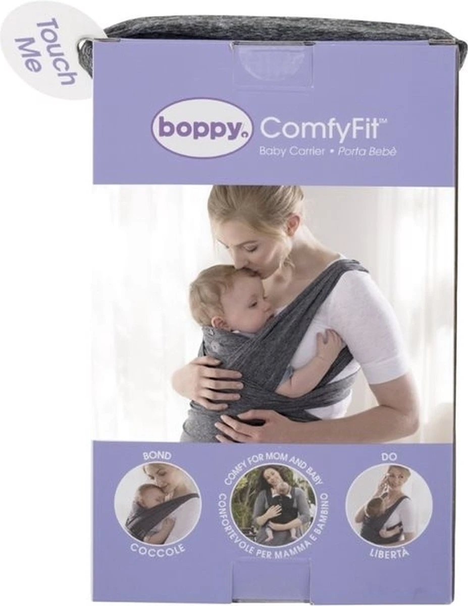 Chicco Baby Draagzak Comfyfit Boppy Grijs Tot 15kg - Afbeelding 9