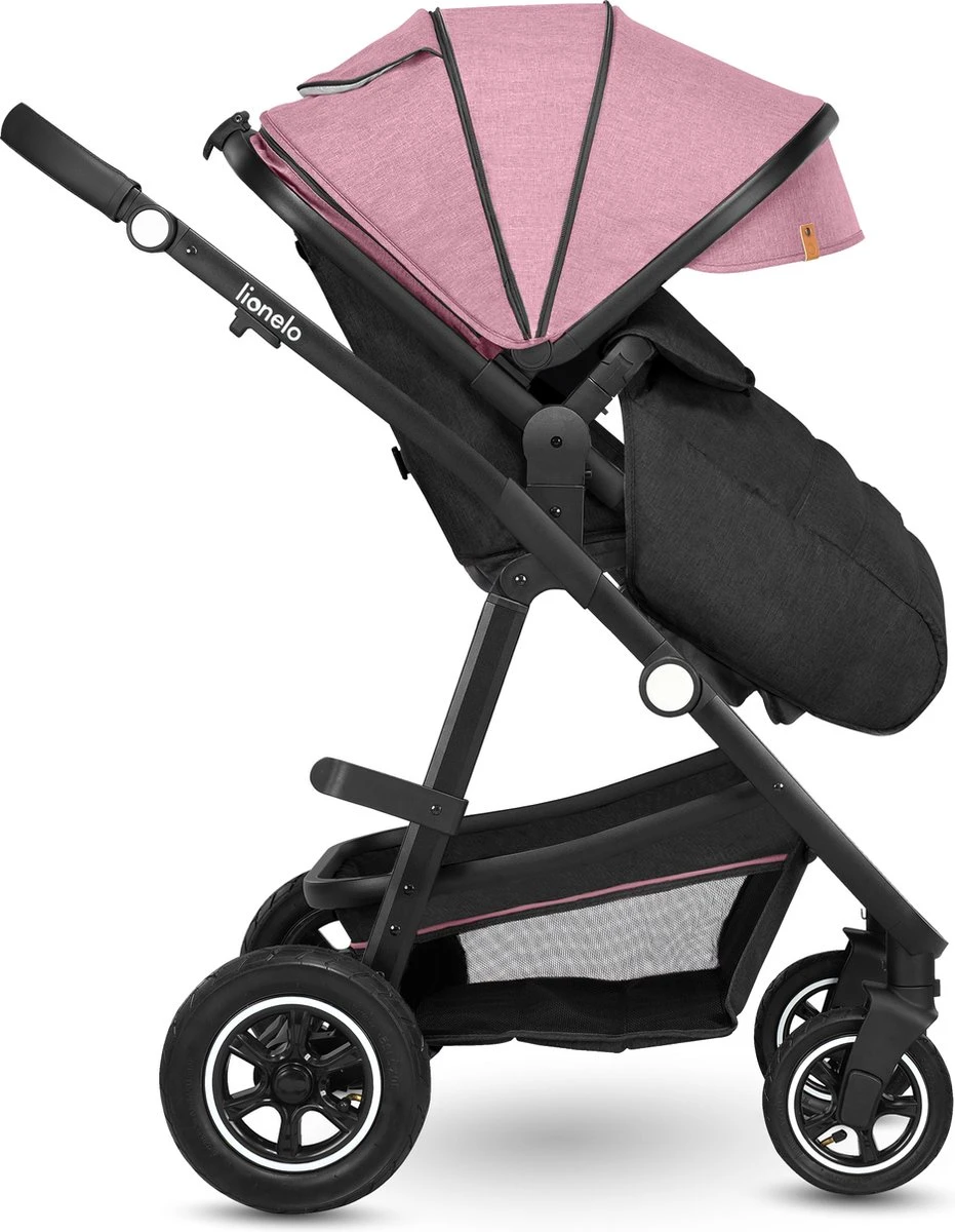 Lionelo Amber 3in1 - Kinderwagen - XXL SET - Incl. Autostoel - 0-22kg 10 Lionelo Amber 3in1 - Kinderwagen - XXL SET - Incl. Autostoel - 0-22kg - Afbeelding 8