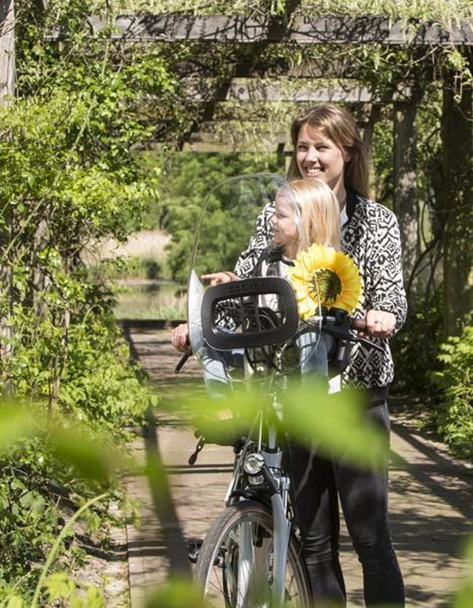 Bobike One Mini Fietsstoeltje Voor - Urban Black - Afbeelding 13