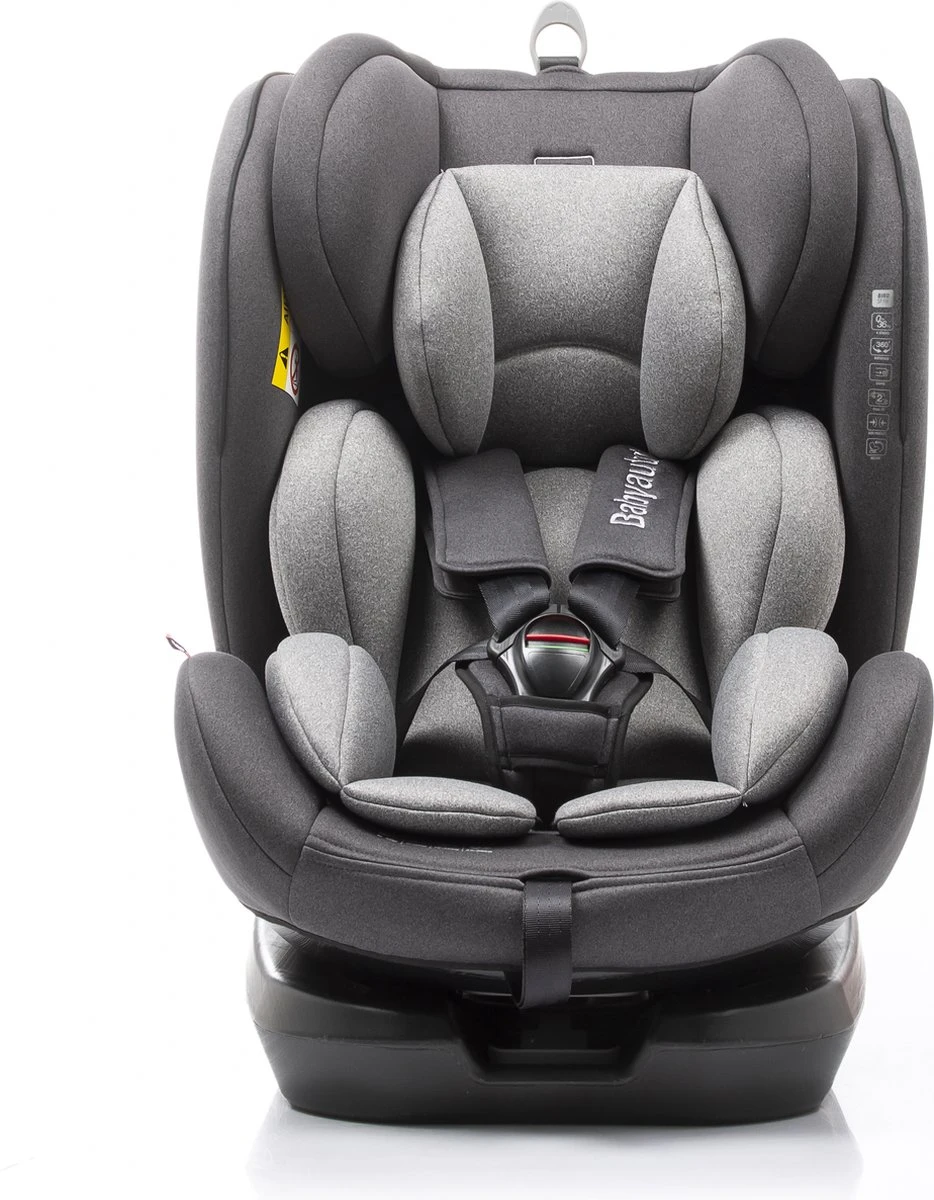 Babyauto Biro D FIX Black/grey Group 0+ 1 2 3 - 0-36 Kg - Isofix - Afbeelding 5