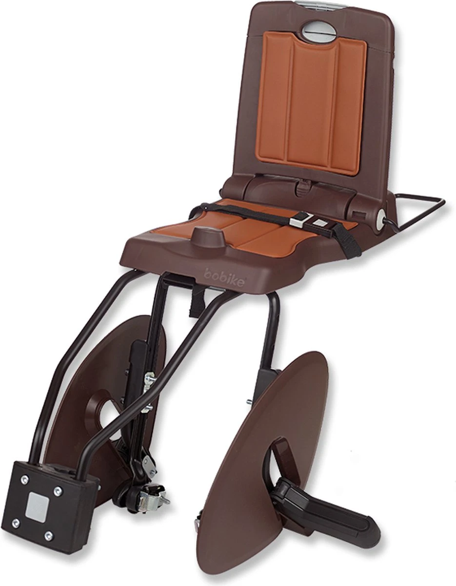 Bobike Achterzitje Classic Junior Plus (tot 35kg) Coffee Brown - Afbeelding 2