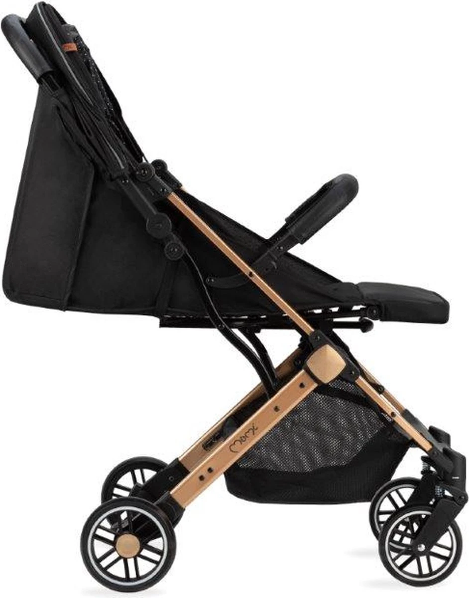 MoMi Wandelwagen Estelle - Zwart - Afbeelding 4