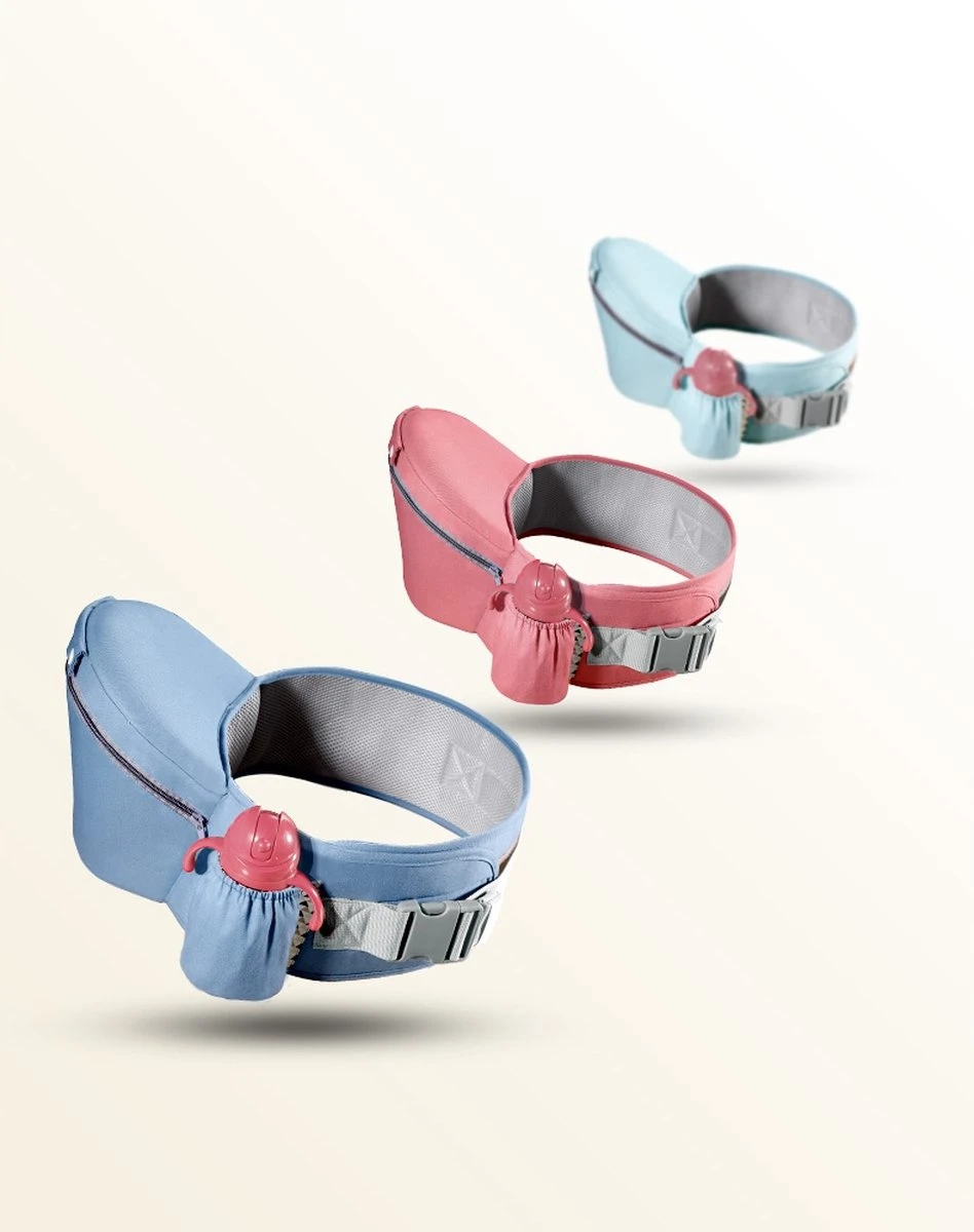 Merkloos Ergonomische Babydraagzak - 15 In 1 - Donkerblauw - 0 Tot 48 Maanden - Babydrager -Buikdrager En Rugdrager - Baby Draagzak - Ergonomisch - Heupdrager - Afbeelding 12