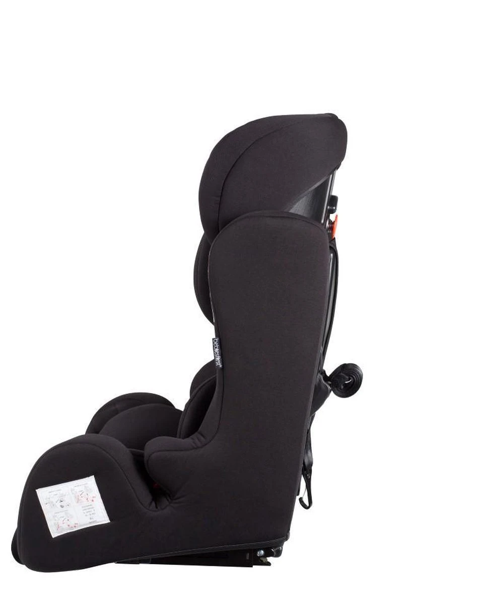 Bebies First Autostoel Grow Up Isofix Groep 1/2/3 (9-36kg) - Zwart/Grijs - Afbeelding 7