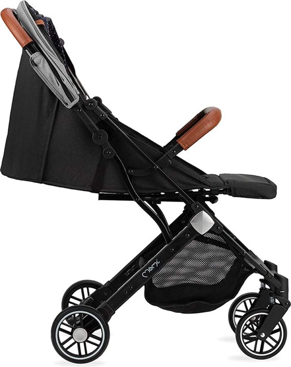 MoMi Wandelwagen Estelle - Grey - Afbeelding 12