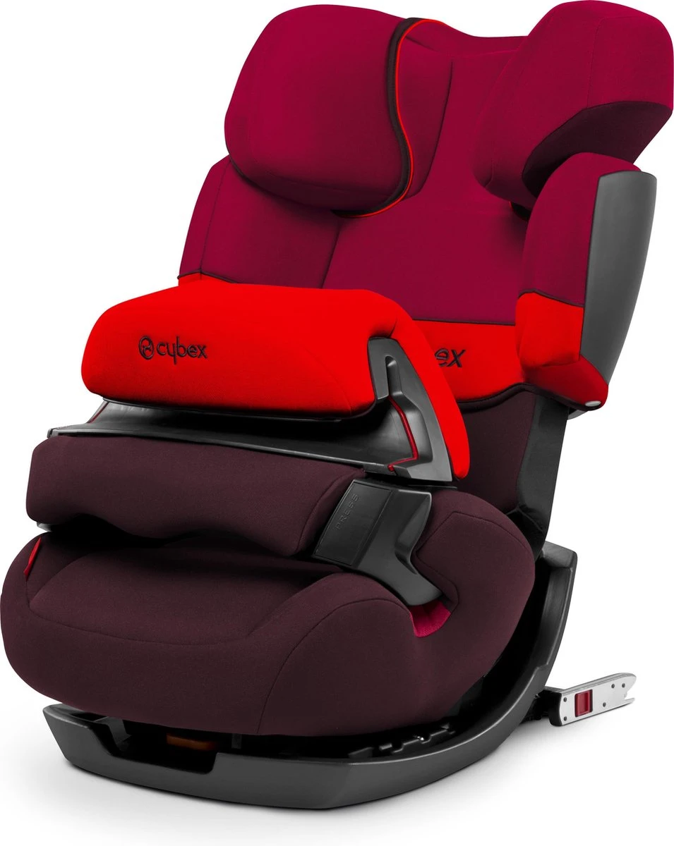 Cybex Pallas Fix - Autostoel - Rumba Red Dark Red