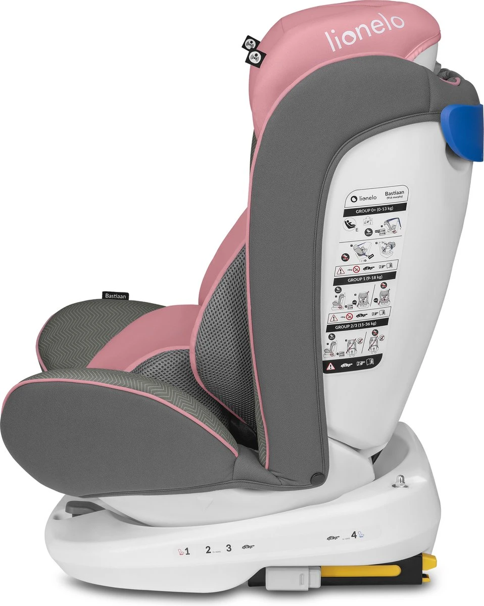 Lionelo Bastiaan - Autostoel - 360° Draaibaar - ISOFIX - Afbeelding 6