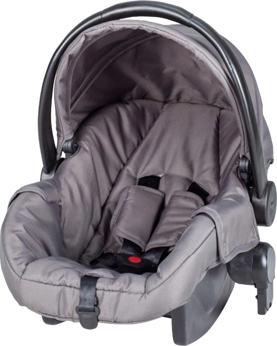 Bebies First Combi 3 In 1 Kinderwagen Optima- Grijs - Inc. Reiswieg, Zitting & Autostoel - Afbeelding 9