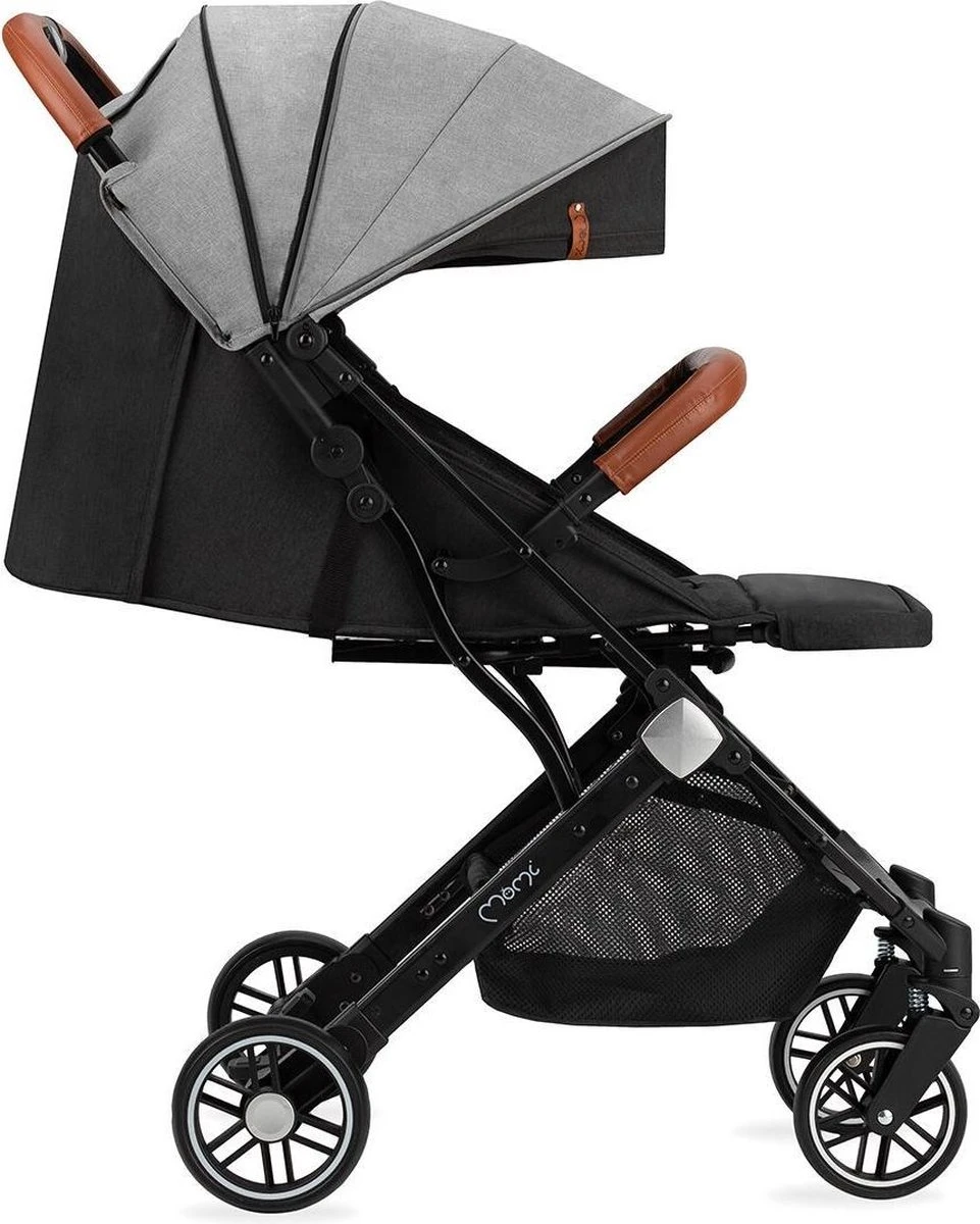 MoMi Wandelwagen Estelle - Grey - Afbeelding 2