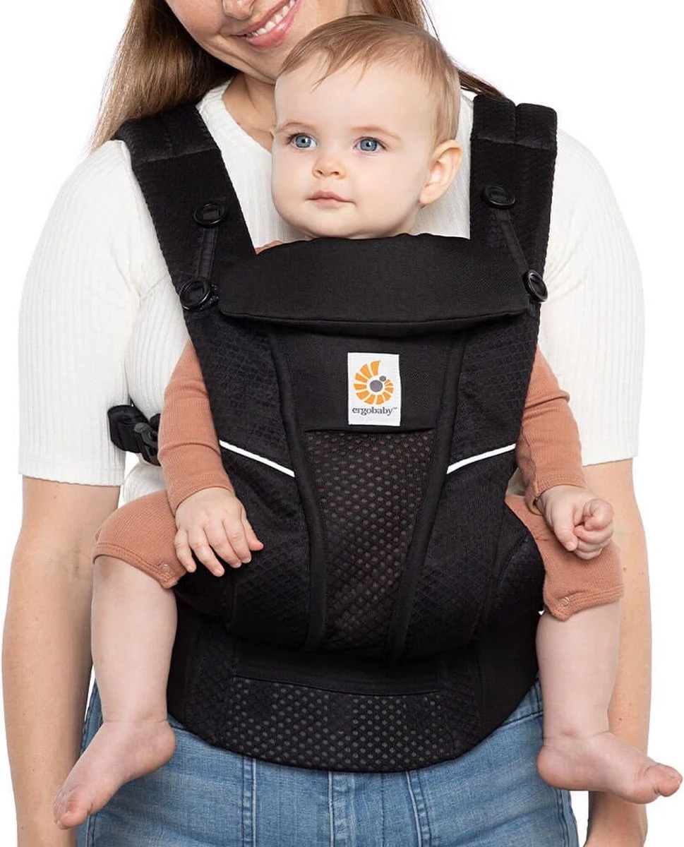 Ergobaby Draagzak Omni 360 - Breeze - Onyx Black - Afbeelding 8