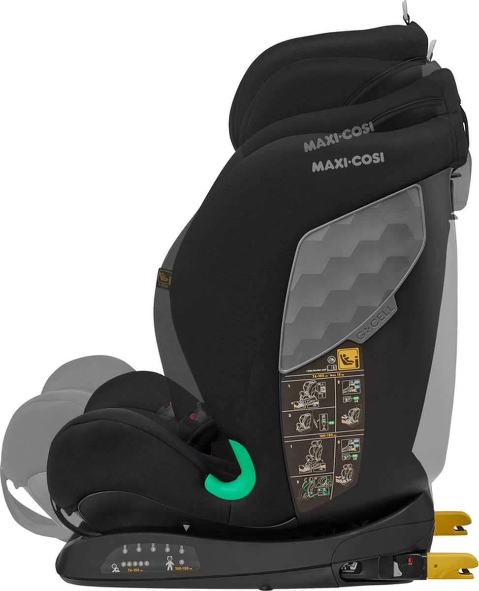 Maxi-Cosi Titan I-Size Autostoeltje - Basic Black - Afbeelding 9