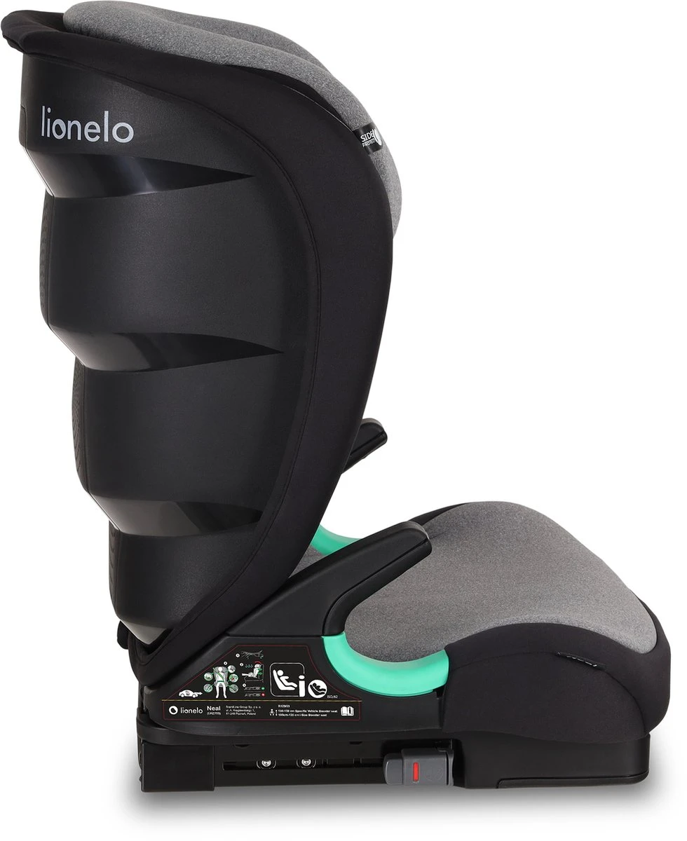 Lionelo Neal - Premium Autostoel - Hoofdsteunverstelling - Ventilatiesysteem - ISOFIX Tot 12 Jaar - Afbeelding 3